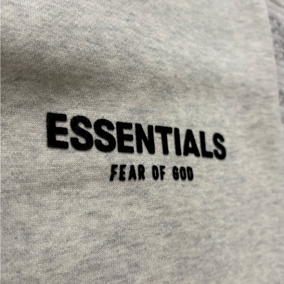Fear Of God Essentials Sweatpants | Light Oatmeal - Picture 5 of 8